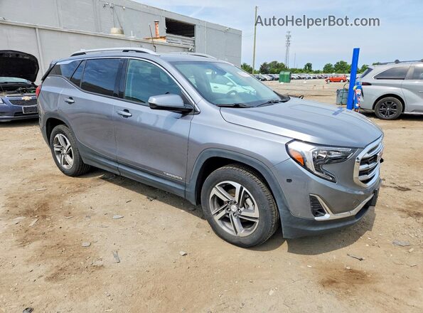3GKALVEVXML334949 2021 GMC TERRAIN Серый Передняя правая четверть