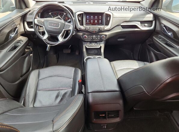 3GKALVEVXML334949 2021 GMC TERRAIN Серый Вид панели приборов