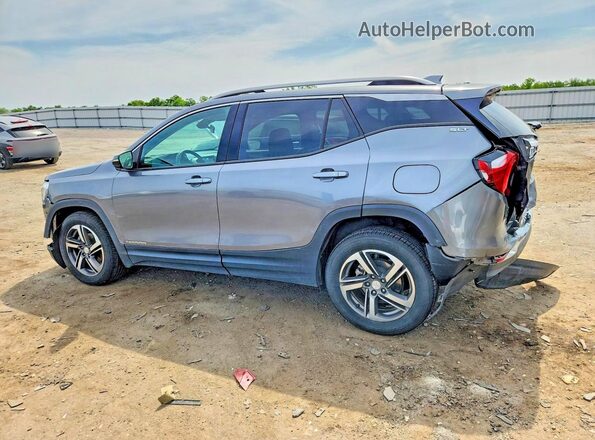 3GKALVEVXML334949 2021 GMC TERRAIN Серый Задняя левая четверть