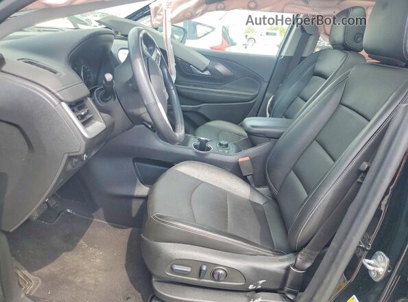 3GKALVEVXNL170376 2022 GMC TERRAIN Black Widok wnętrza z przodu
