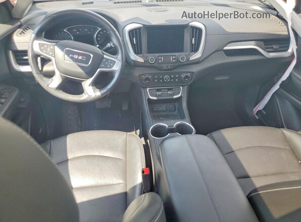 3GKALVEVXNL170376 2022 GMC TERRAIN Black Widok deski rozdzielczej
