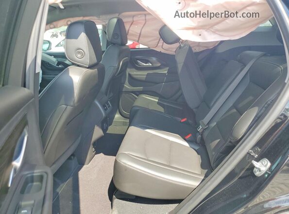 3GKALVEVXNL170376 2022 GMC TERRAIN Black Widok wnętrza z tyłu