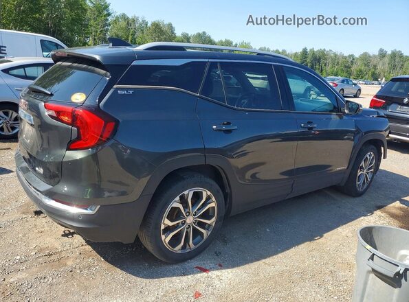 3GKALVEX2JL234115 2018 GMC TERRAIN Gray Trasero derecho