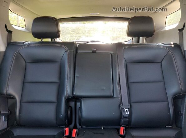 3GKALVEX2JL234115 2018 GMC TERRAIN Gray Vista de los asientos traseros