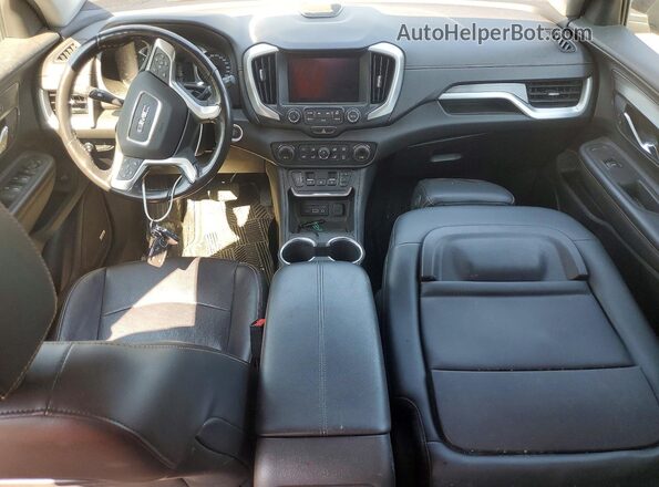 3GKALVEX2JL234115 2018 GMC TERRAIN Gray Vista del salpicadero