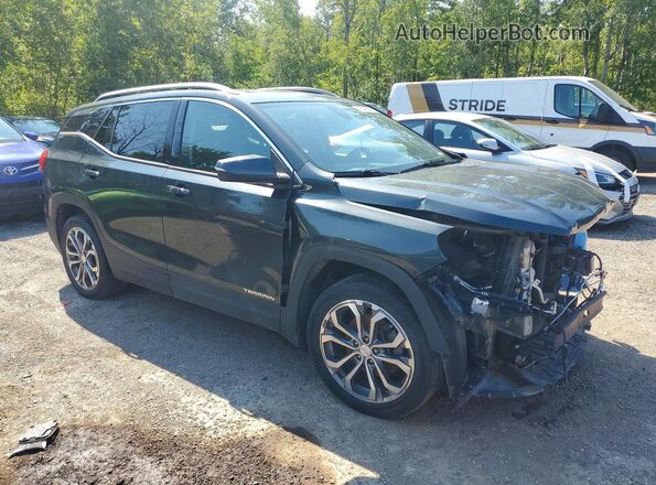 3GKALVEX2JL234115 2018 GMC TERRAIN Gray Delantero derecho