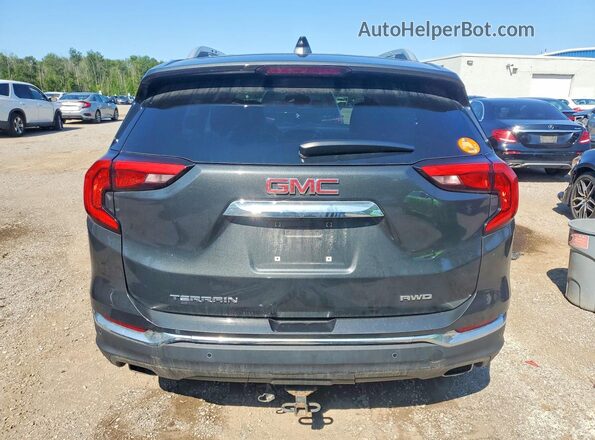 3GKALVEX2JL234115 2018 GMC TERRAIN Gray Vista trasera