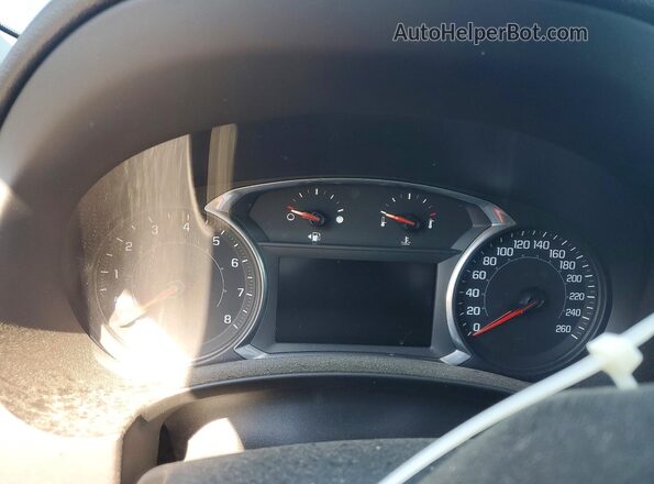 3GKALVEX2JL234115 2018 GMC TERRAIN Gray Vista del cuadro de instrumentos