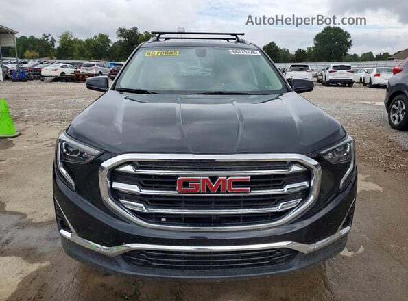 3GKALVEX2JL306687 2018 GMC TERRAIN Black Vista de los asientos traseros