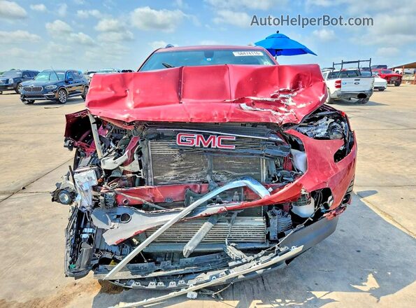 3GKALVEX2JL353668 2018 GMC TERRAIN Burgundy წინა ხედი