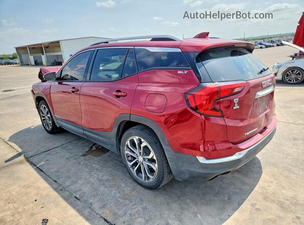 3GKALVEX2JL353668 2018 GMC TERRAIN Burgundy უკანა მარცხენა