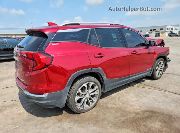 3GKALVEX2JL353668 2018 GMC TERRAIN Burgundy უკანა მარჯვენა