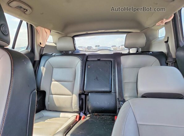 3GKALVEX2JL353668 2018 GMC TERRAIN Burgundy უკანა სავარძლების ხედი