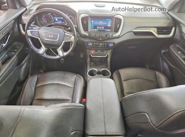 3GKALVEX2KL174970 2019 GMC TERRAIN Черный Вид панели приборов