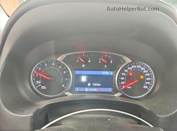 3GKALVEX2KL174970 2019 GMC TERRAIN Черный Вид щитка приборов