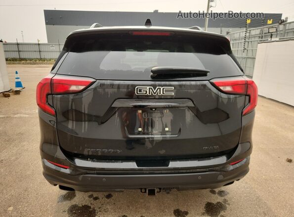 3GKALVEX2KL174970 2019 GMC TERRAIN Черный Панорамный вид салона 360°