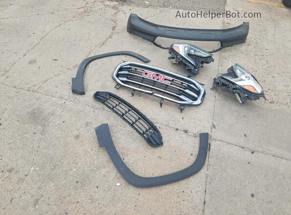 3GKALVEX3JL141197 2018 GMC TERRAIN Black Вид наклейки з VIN-кодом