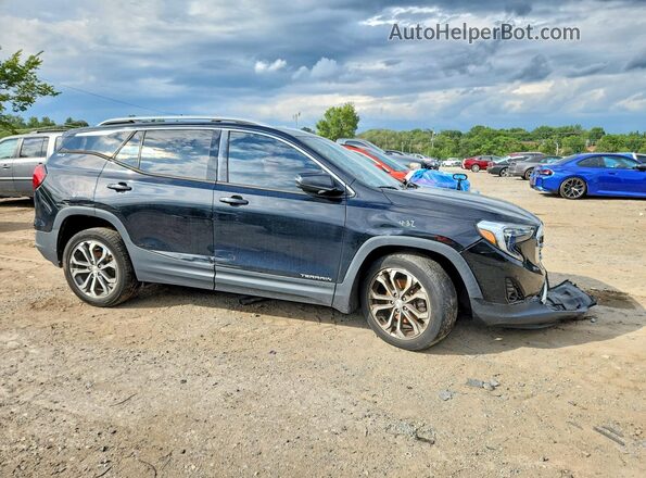 3GKALVEX4JL301684 2018 GMC TERRAIN Black Առջևի աջ