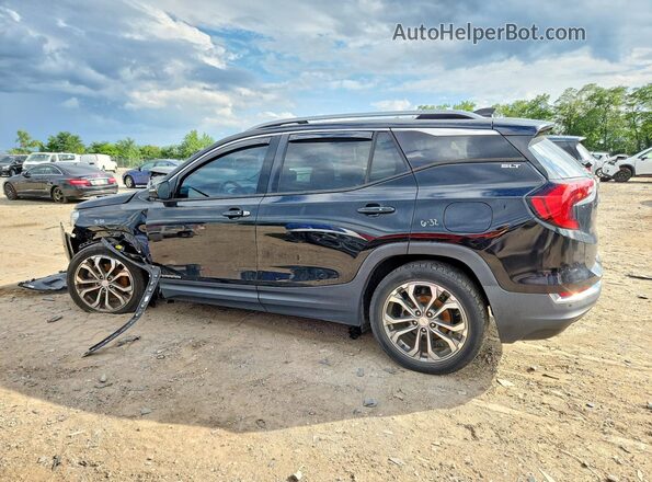 3GKALVEX4JL301684 2018 GMC TERRAIN Black Հետևի ձախ
