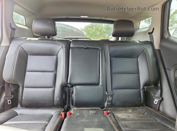 3GKALVEX4JL301684 2018 GMC TERRAIN Black Հետևի նստատեղերի տեսք