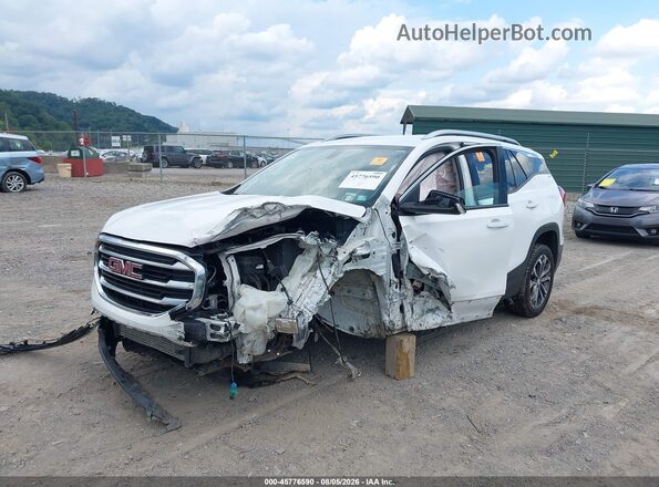 3GKALVEX4KL275301 2019 GMC TERRAIN Белый Передняя левая четверть