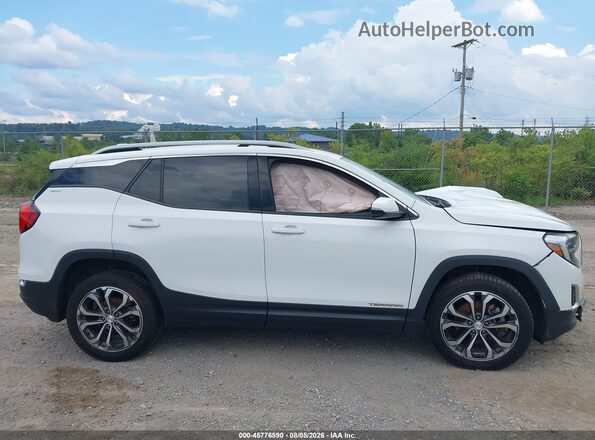 3GKALVEX4KL275301 2019 GMC TERRAIN Белый Вид щитка приборов