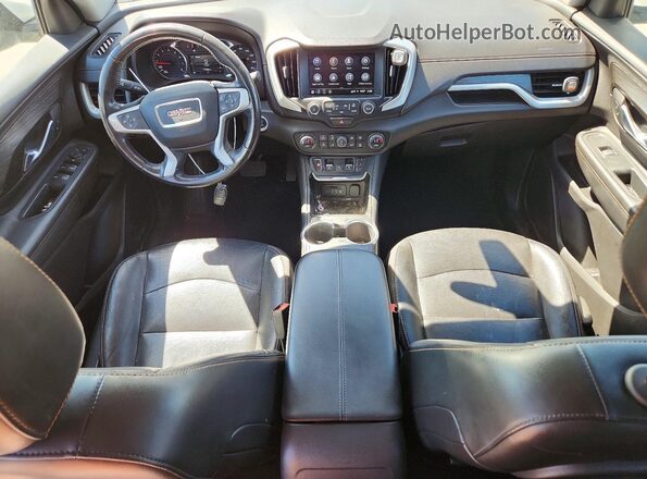 3GKALVEX5JL277931 2018 GMC TERRAIN Silver Առջևի վահանակի տեսք