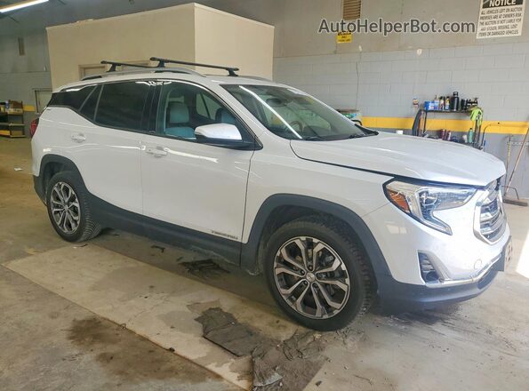 3GKALVEX5LL157453 2020 GMC TERRAIN Белый Передняя правая четверть