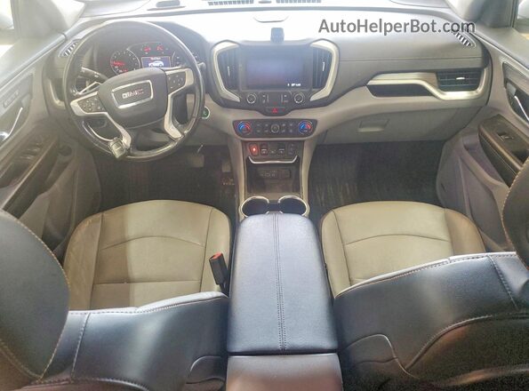 3GKALVEX5LL157453 2020 GMC TERRAIN Белый Вид панели приборов
