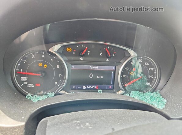 3GKALVEX5LL183258 2020 GMC TERRAIN Black Սարքավորումների վահանակի տեսք