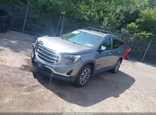 3GKALVEX8KL393271 2019 GMC TERRAIN Gray Front left