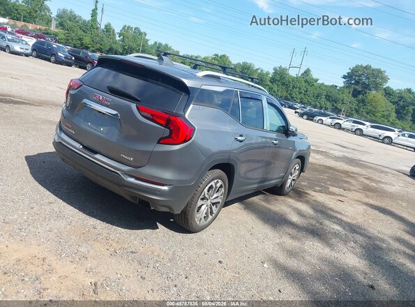 3GKALVEX8KL393271 2019 GMC TERRAIN Gray Rear right