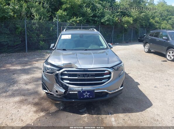 3GKALVEX8KL393271 2019 GMC TERRAIN Gray Instrument cluster view