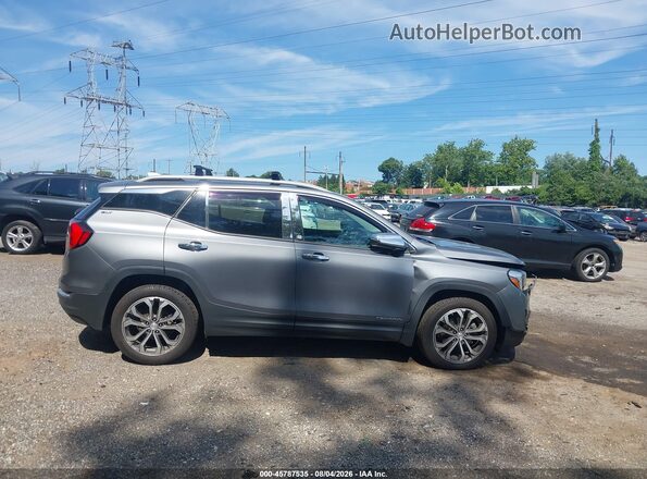 3GKALVEX8KL393271 2019 GMC TERRAIN Gray Rear interior view
