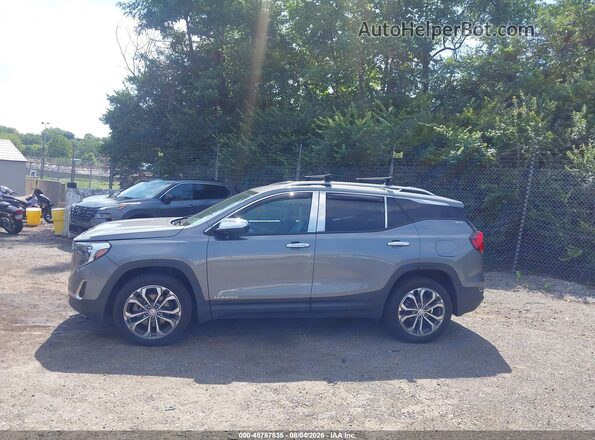 3GKALVEX8KL393271 2019 GMC TERRAIN Gray 360 interior view