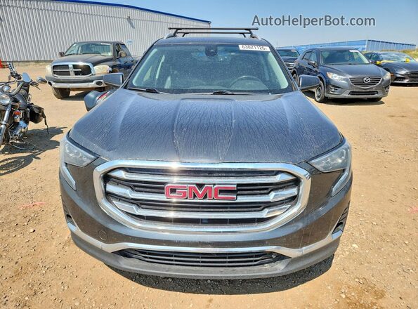 3GKALWEU9JL148618 2018 GMC TERRAIN Серый Вид спереди