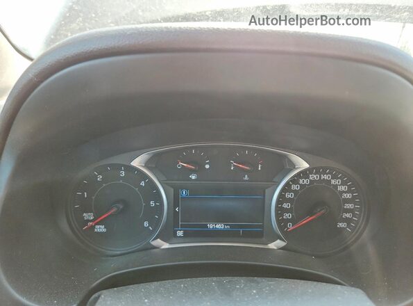 3GKALWEU9JL148618 2018 GMC TERRAIN Серый Вид щитка приборов
