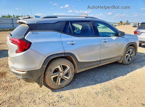 3GKALWEUXJL270193 2018 GMC TERRAIN Silver უკანა მარჯვენა