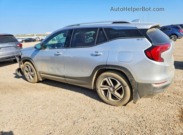 3GKALWEUXJL270193 2018 GMC TERRAIN Silver უკანა მარცხენა