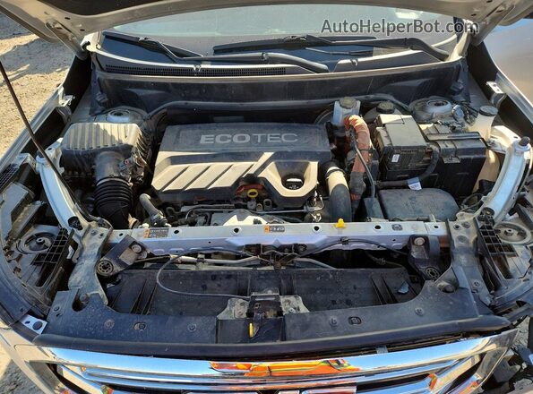 3GKALWEUXJL270193 2018 GMC TERRAIN Silver ძრავის განყოფილების ხედი