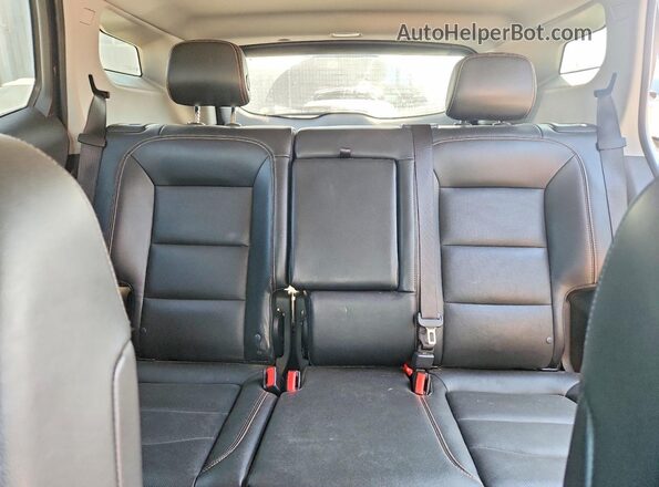 3GKALWEUXJL270193 2018 GMC TERRAIN Silver უკანა სავარძლების ხედი