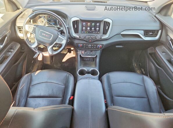 3GKALWEUXJL270193 2018 GMC TERRAIN Silver წინა პანელის ხედი