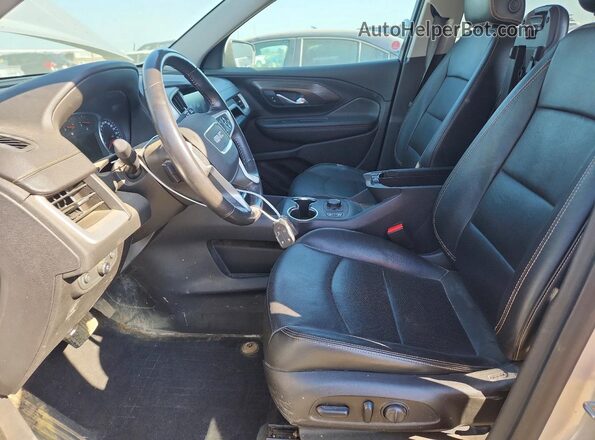 3GKALWEUXJL270193 2018 GMC TERRAIN Silver წინა სალონის ხედი