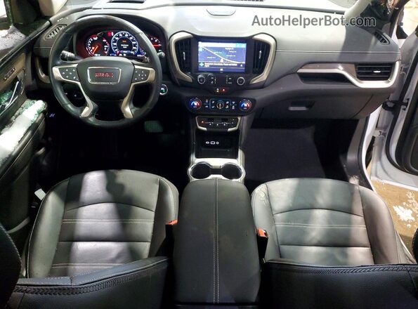3GKALXEG3RL279135 2024 GMC TERRAIN White Вид панелі приладів