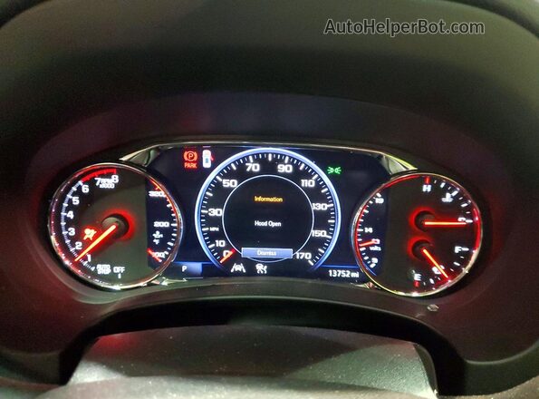3GKALXEG3RL279135 2024 GMC TERRAIN White Вид щитка приладів