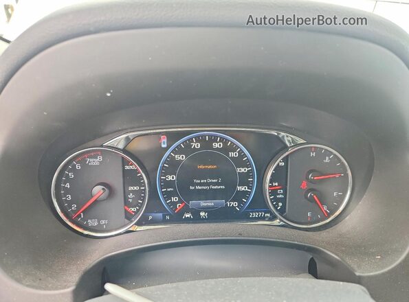 3GKALXEG3RL285923 2024 GMC TERRAIN Белый Вид щитка приборов