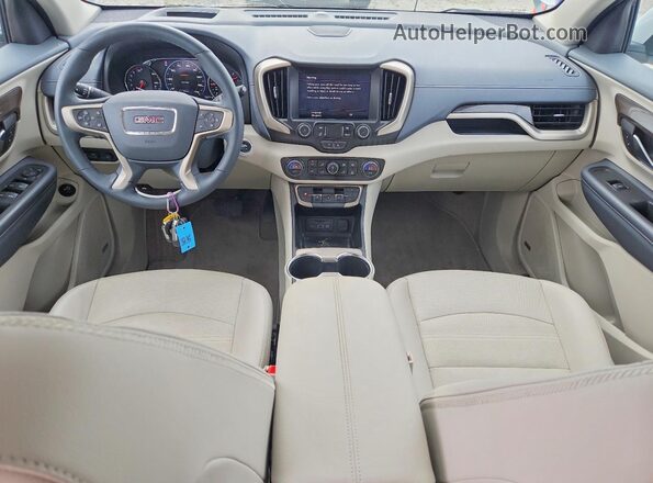 3GKALXEG3RL285923 2024 GMC TERRAIN Белый Вид панели приборов