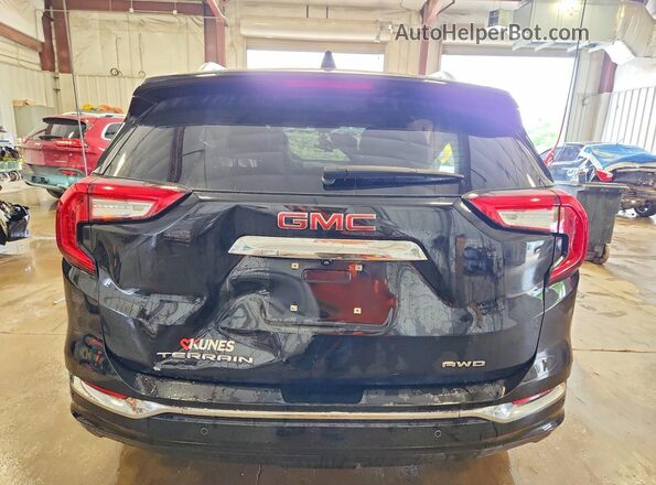 3GKALXEG3RL320945 2024 GMC TERRAIN Black უკანა ხედი