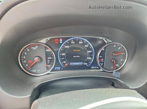 3GKALXEG4RL218702 2024 GMC TERRAIN Silver Instrument cluster view