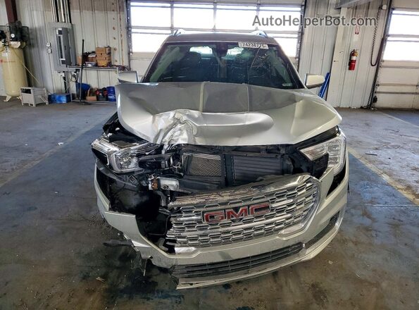 3GKALXEV1NL175901 2022 GMC TERRAIN Silver Դիմացի տեսք